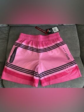 Baseball Lifestyle BL101 Pink Athletic Shorts